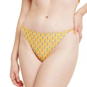 NWT Rhode x Target Women's Dainty Lotus Print Bikini Bottoms S 4-6